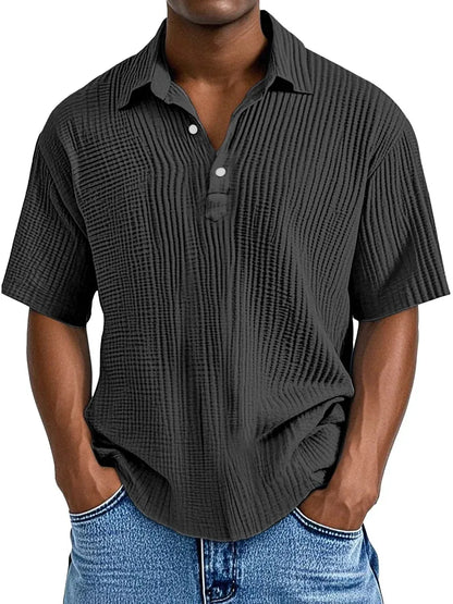 Jorvik | Lightweight Button Neck Polo