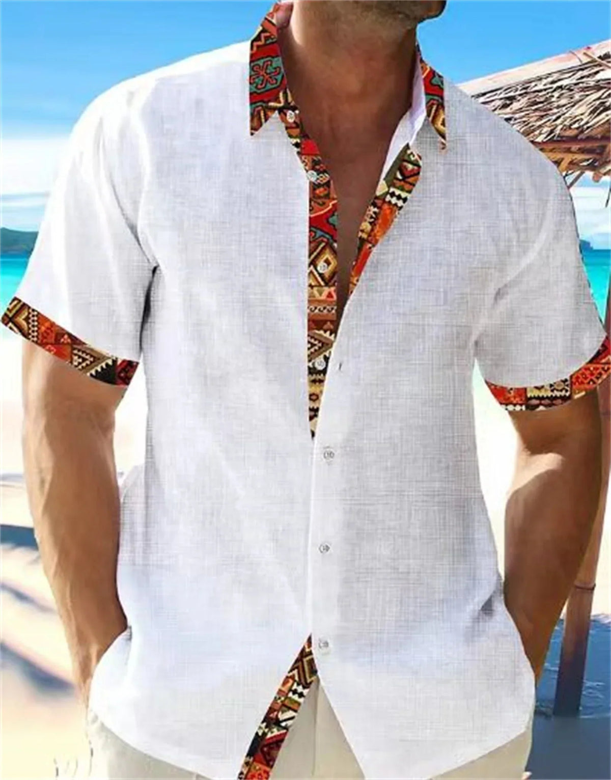 Tobias | Desert Inspired Linen Shirt