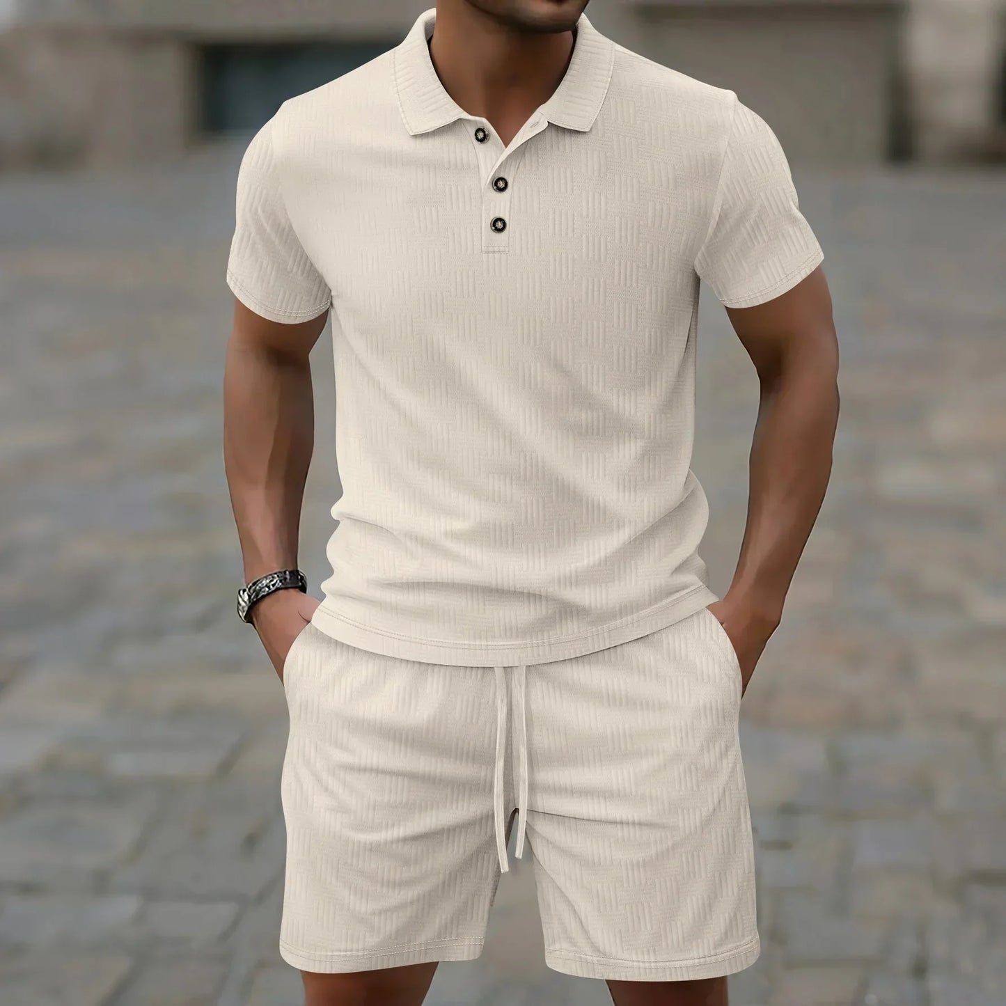 Dominic | Lightweight Casual Two Piece Set