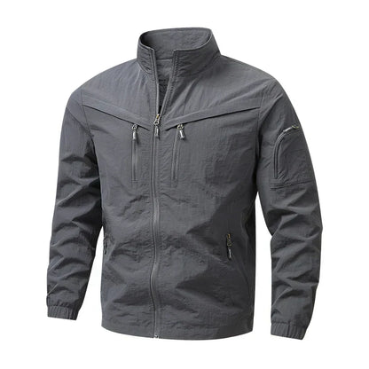 Kaelvorn | Stand Collar Tactical Windbreaker