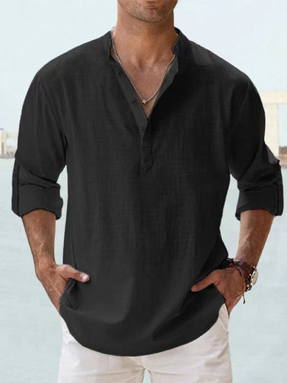 Caldwell | Lightweight Beach Linen Shirt