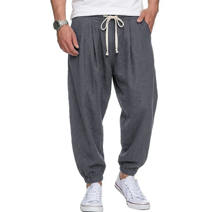 Jace | Relaxed Drawstring Tapered Pants