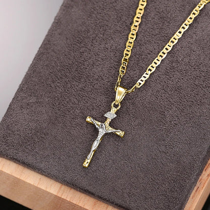 Caelan | Classic Crucifix Chain Necklace