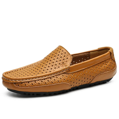 Hamish | Breathable Woven Driving Loafers