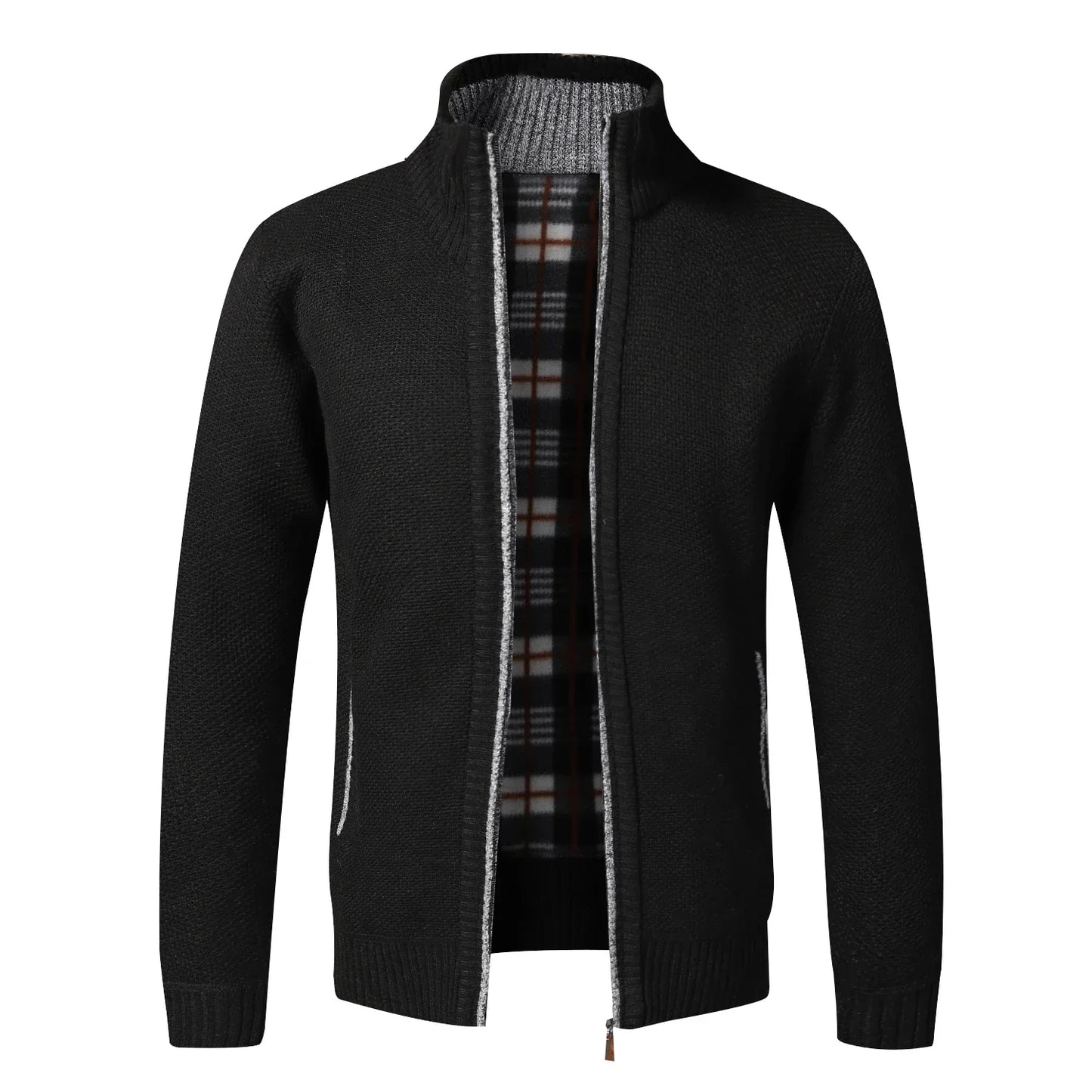 Xavian | Premium Mock Neck Knit Jacket