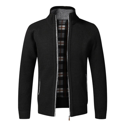 Xavian | Premium Mock Neck Knit Jacket
