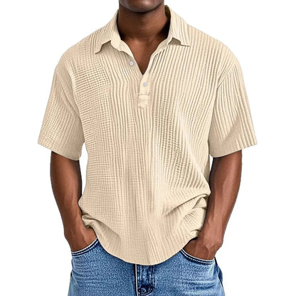 Jorvik | Lightweight Button Neck Polo