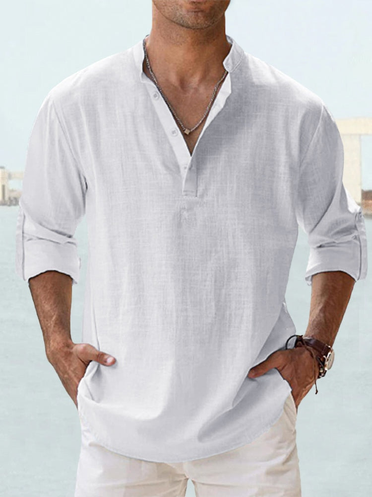 Caldwell | Lightweight Beach Linen Shirt