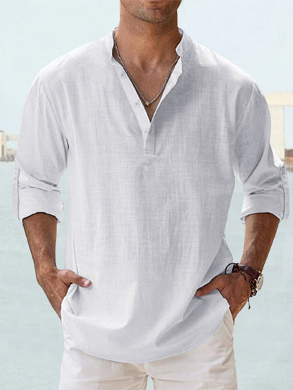 Caldwell | Lightweight Beach Linen Shirt