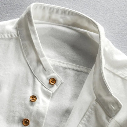 Yorke | Modern Mandarin Neck Shirt