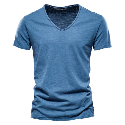 Tanner | Relaxed Fit V Neck T Shirt