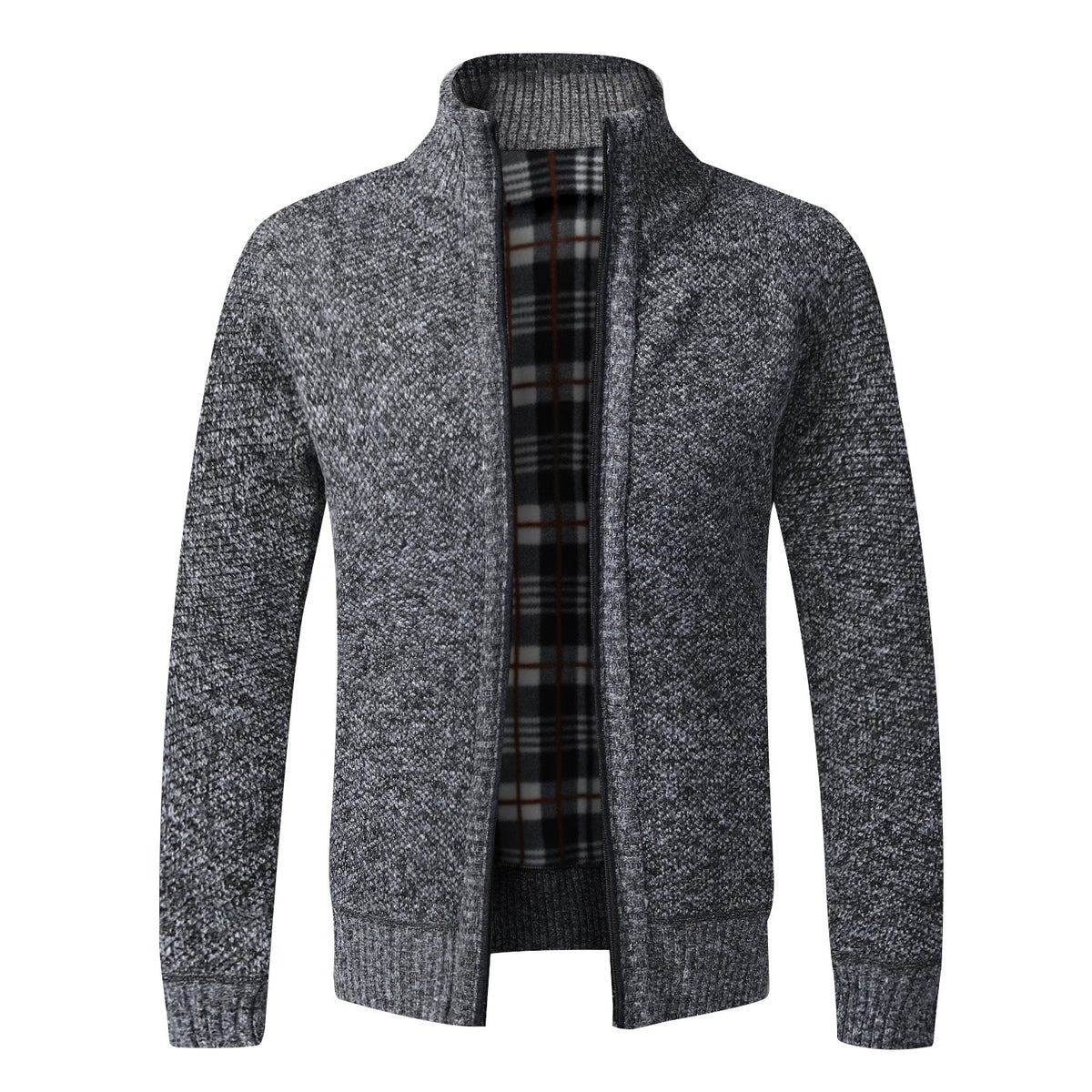 Xavian | Premium Mock Neck Knit Jacket