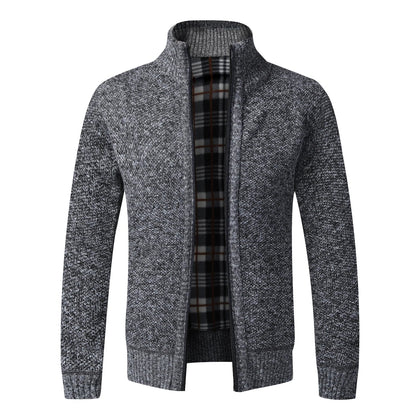 Xavian | Premium Mock Neck Knit Jacket