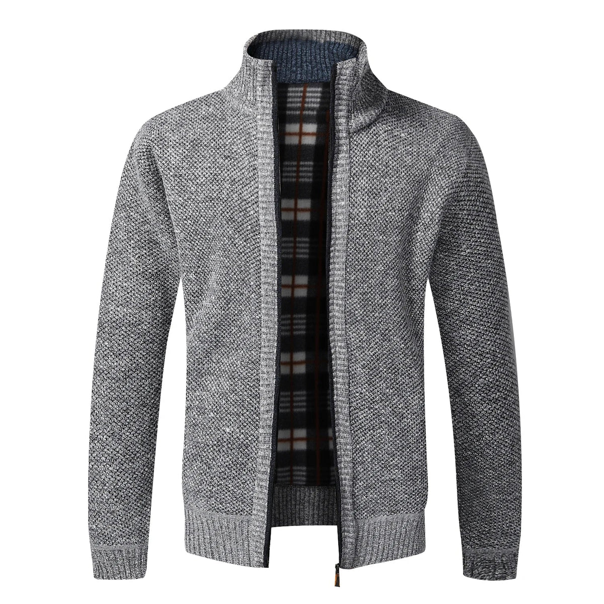 Xavian | Premium Mock Neck Knit Jacket