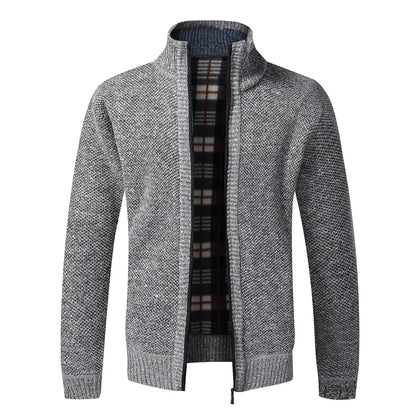 Xavian | Premium Mock Neck Knit Jacket