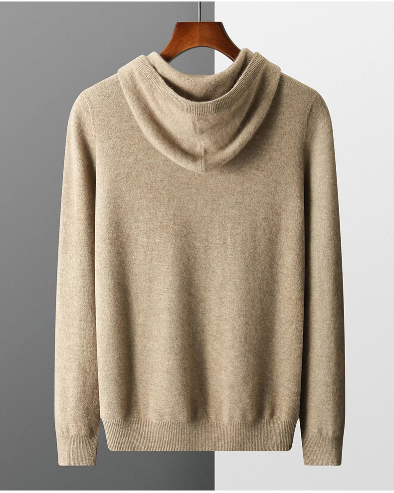 Callum | Lightweight Knit Hoodie
