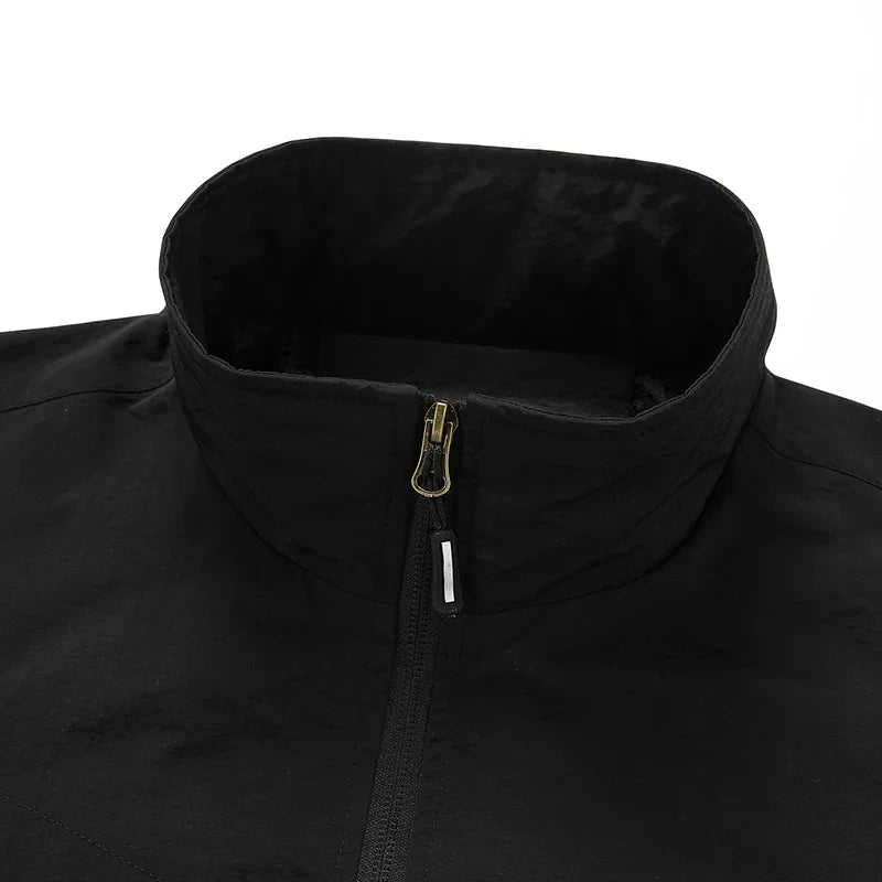 Kaelvorn | Stand Collar Tactical Windbreaker