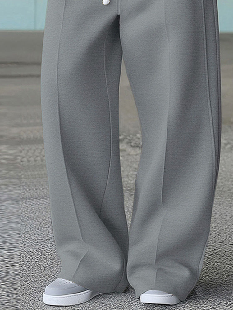Calvex | Relaxed Wide Leg Lounge Trousers