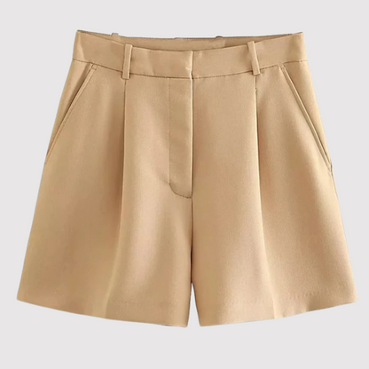 Sylvie | Refined A Line Tailored Shorts