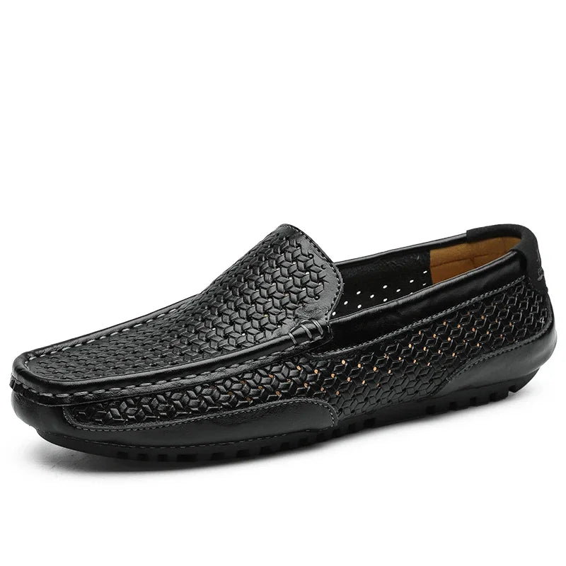 Hamish | Breathable Woven Driving Loafers