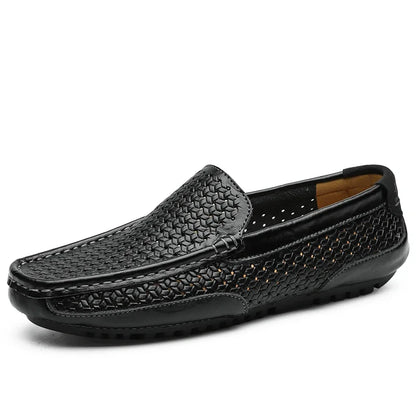 Hamish | Breathable Woven Driving Loafers