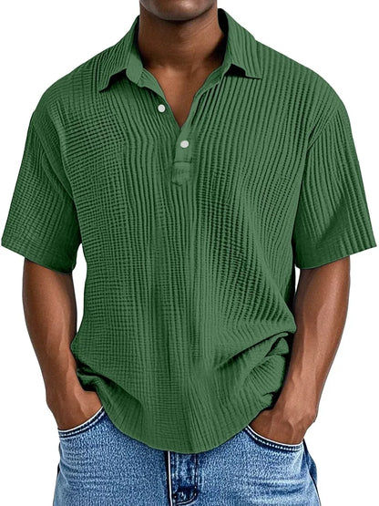 Jorvik | Lightweight Button Neck Polo