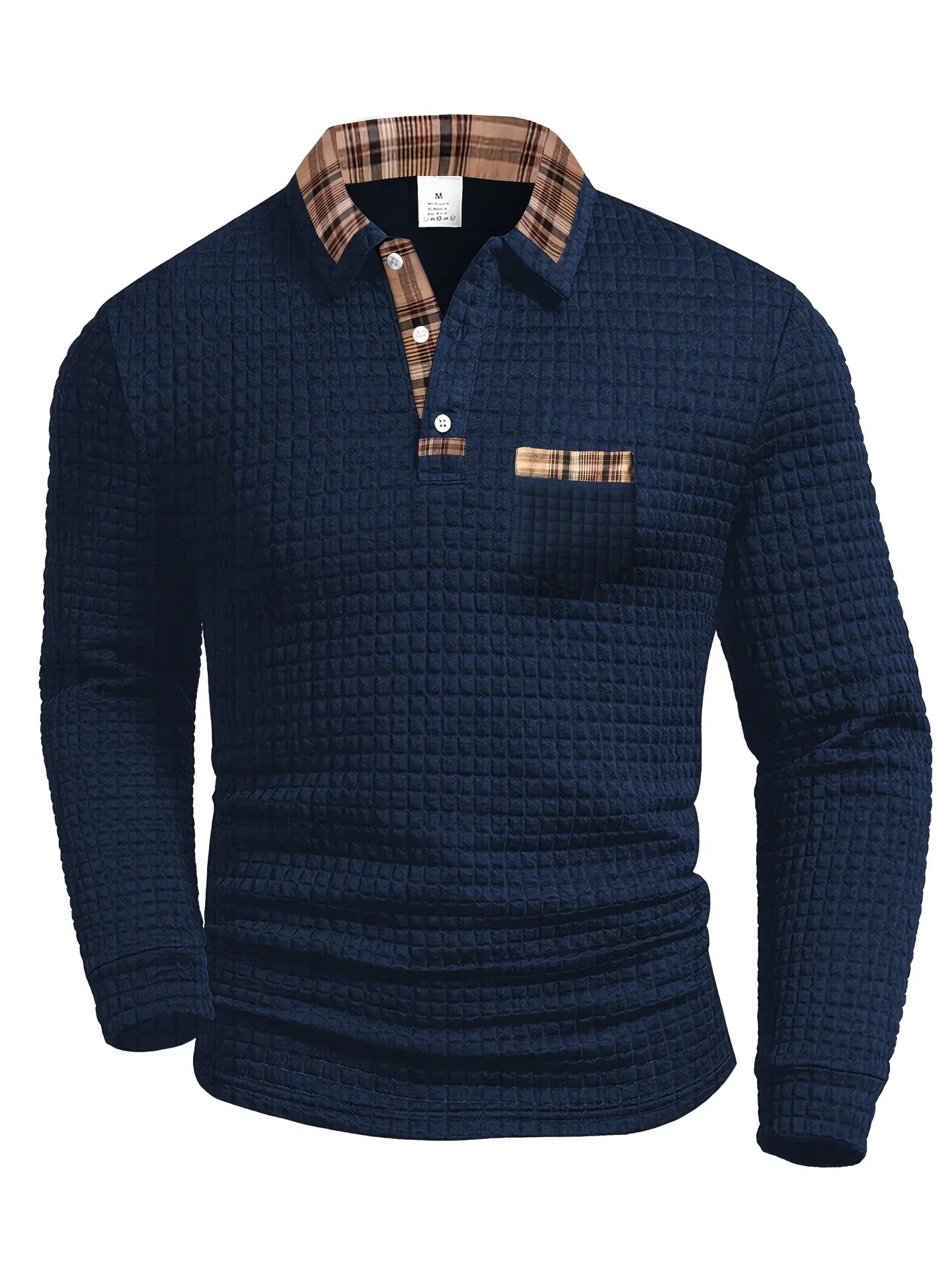 Irving | Classic Checked Collar Polo