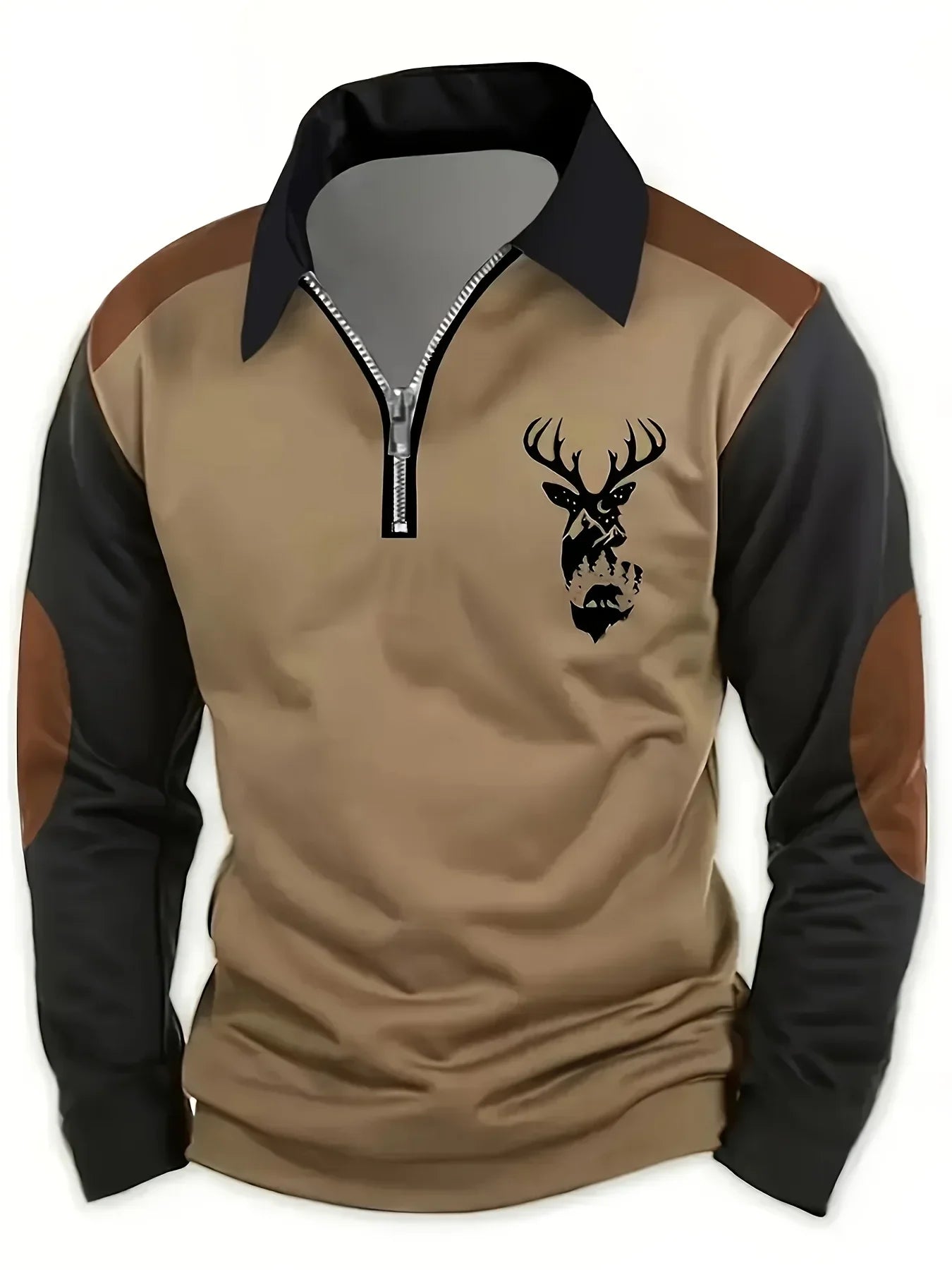 Ingram | Heritage Deer Print Pullover
