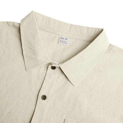 Gideon | Classic Button Up Linen Shirt