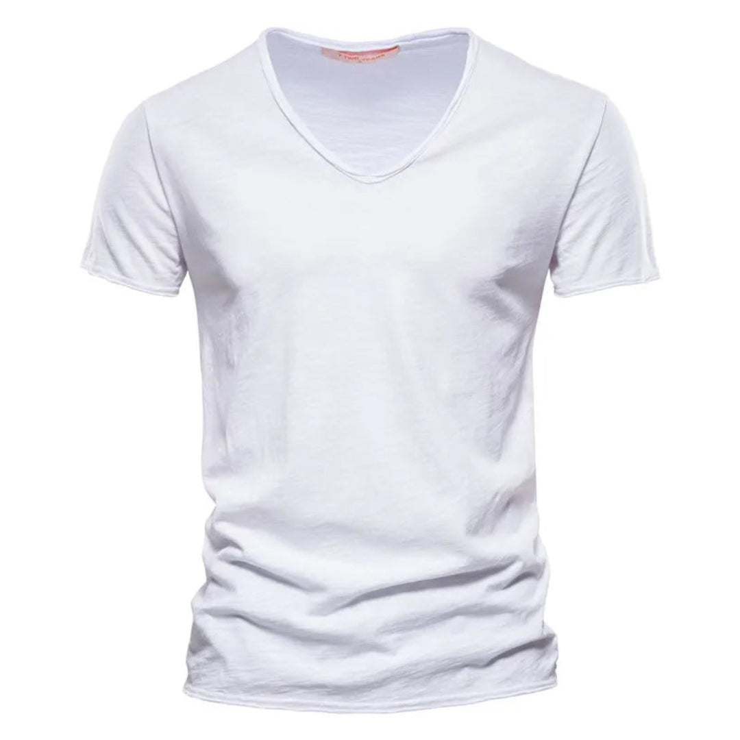 Tanner | Relaxed Fit V Neck T Shirt