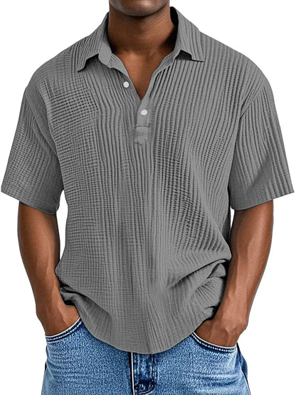 Jorvik | Lightweight Button Neck Polo