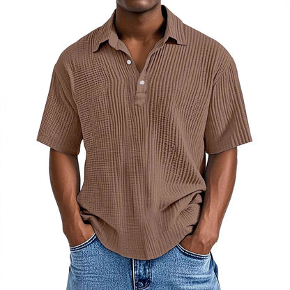 Jorvik | Lightweight Button Neck Polo