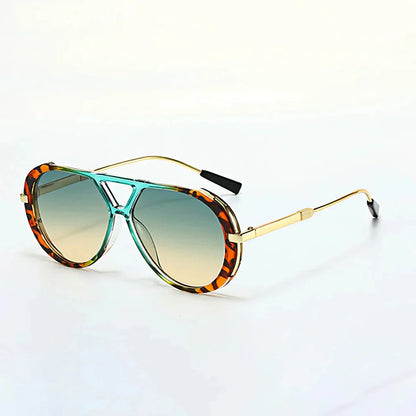 Dahlia | Statement Metal Aviator Sunglasses