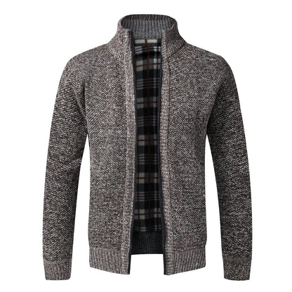 Xavian | Premium Mock Neck Knit Jacket