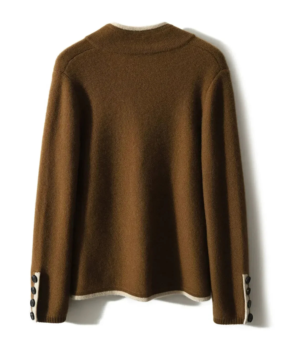 Kerith | Elegant Contrast Edge Cardigan