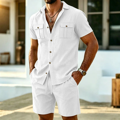 Kingswell | Lightweight Utility Shirt And Shorts Set
