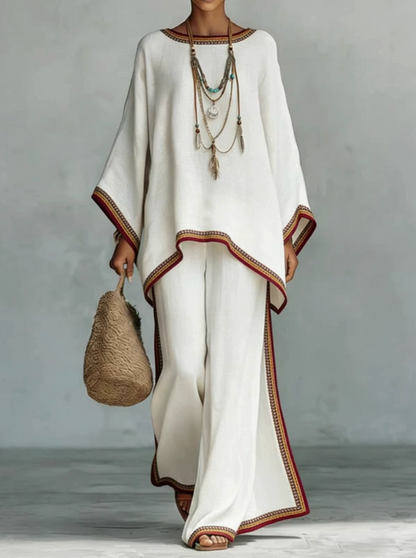 Gwyneira | Heritage Border Two Piece Set