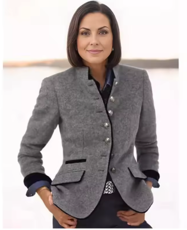 Delmira | Classic Military Style Jacket