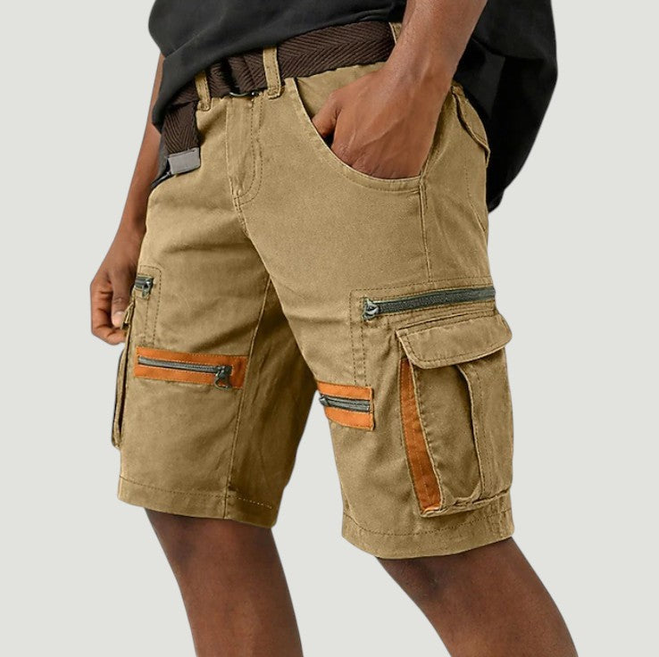 Logan | Multi Pocket Cargo Utility Shorts