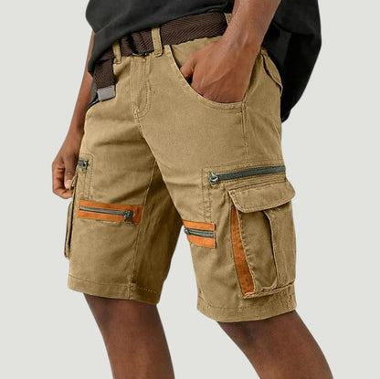 Logan | Multi Pocket Cargo Utility Shorts