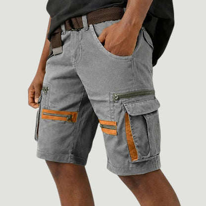 Logan | Multi Pocket Cargo Utility Shorts