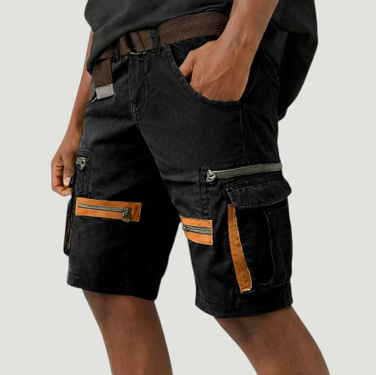Logan | Multi Pocket Cargo Utility Shorts