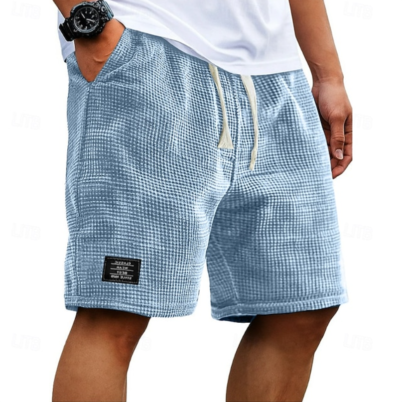 Evren | Lightweight Waffle Knit Shorts