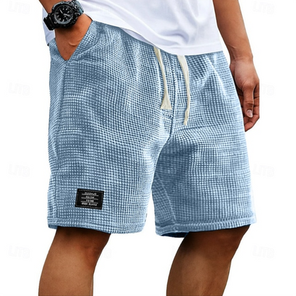 Evren | Lightweight Waffle Knit Shorts