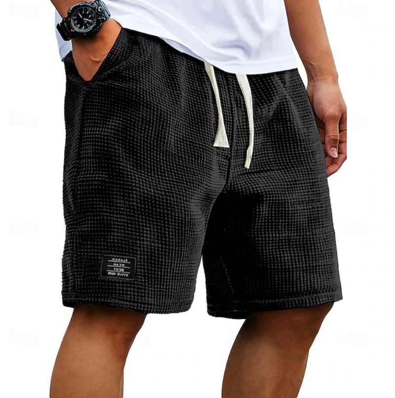 Evren | Lightweight Waffle Knit Shorts