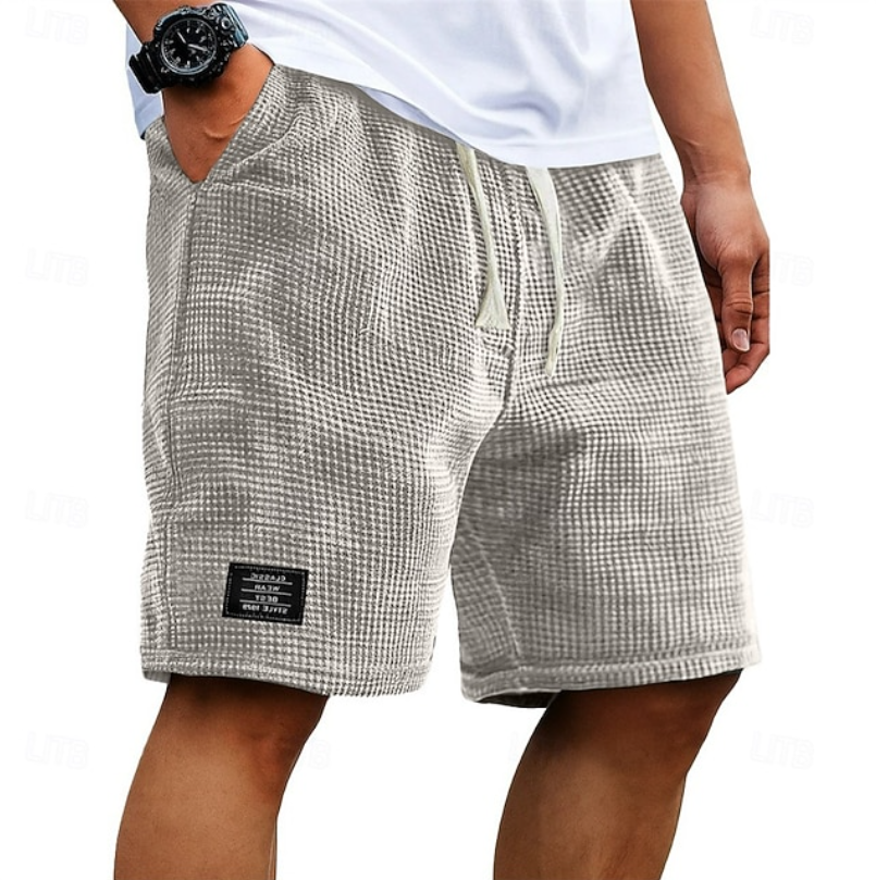 Evren | Lightweight Waffle Knit Shorts