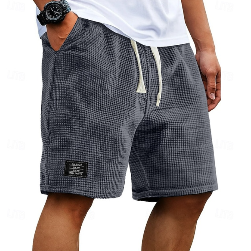Evren | Lightweight Waffle Knit Shorts