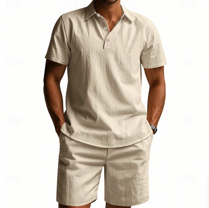 Darian | Breathable Summer Polo Set