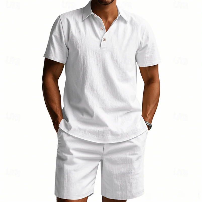 Darian | Breathable Summer Polo Set