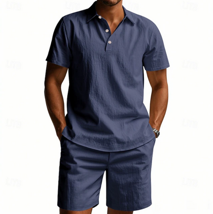 Darian | Breathable Summer Polo Set